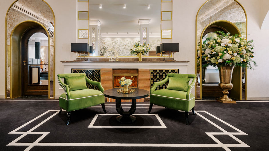 The Burman Hotel Lobby