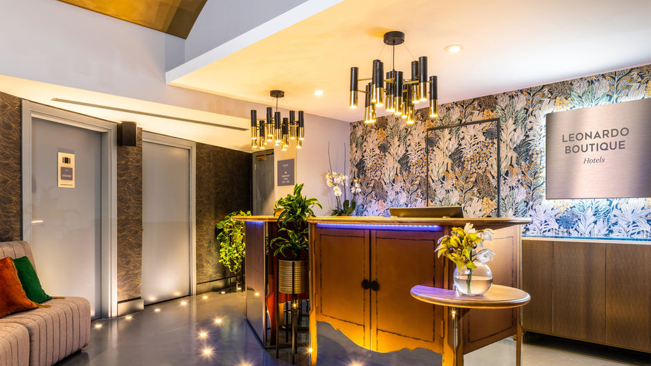 Leonardo Boutique Hotel Rome Termini Lobby