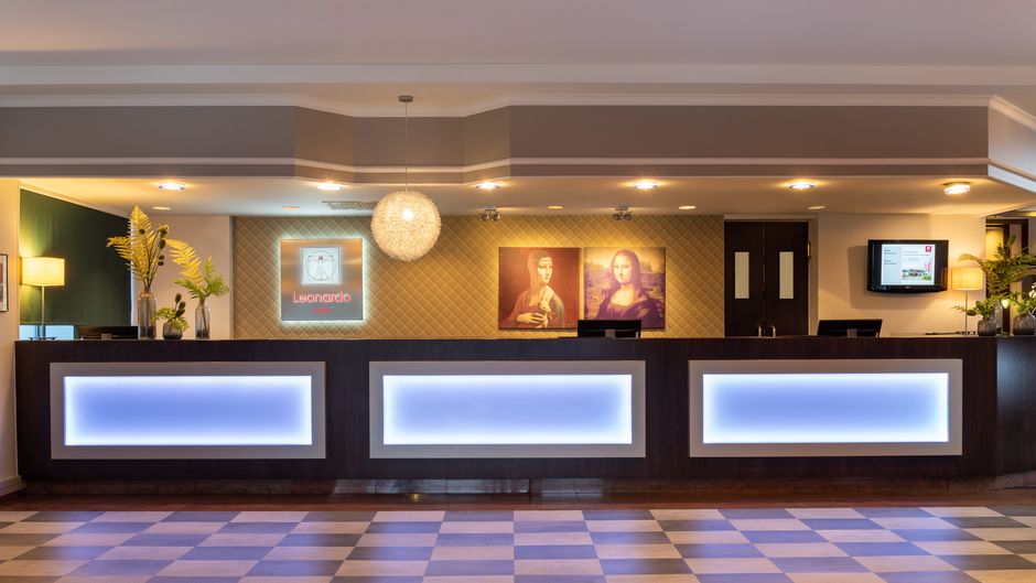 Leonardo Hotel Dusseldorf Airport Lobby