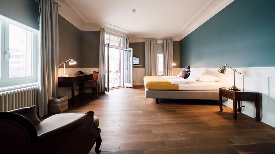 Blue City Hotel Room