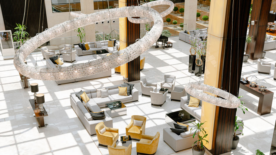 Crowne Plaza Riyadh Hotel & Convention Lobby