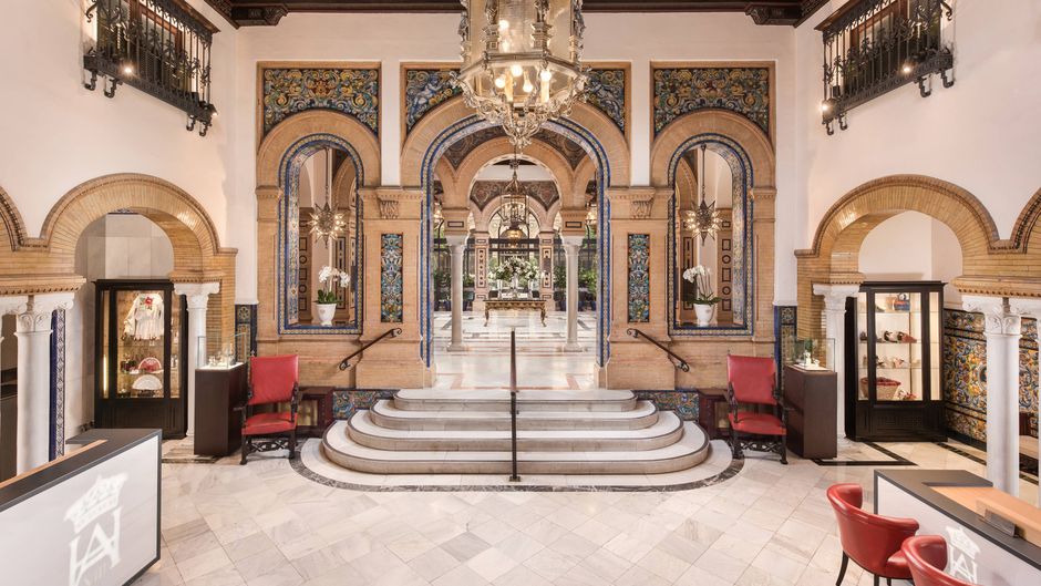 Hotel Alfonso XIII, Luxury Collection Lobby
