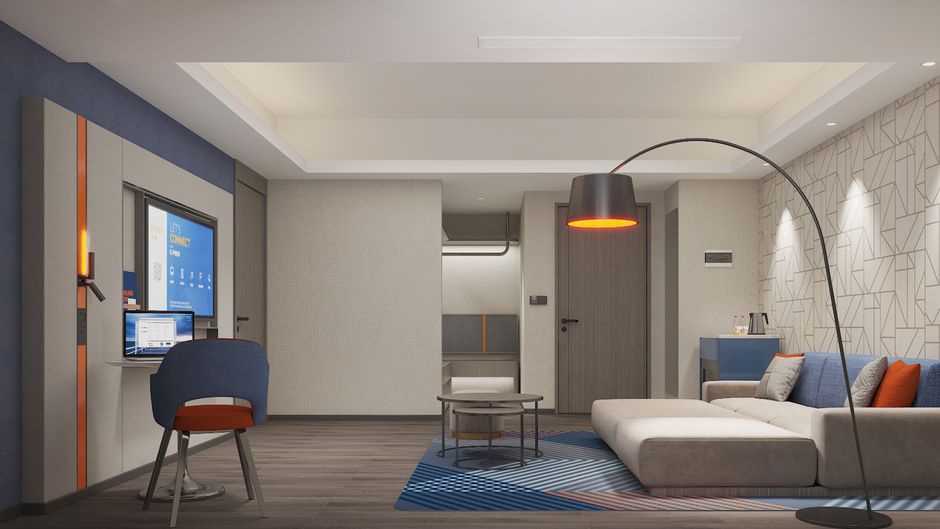 Holiday Inn Express Shanghai Gumei Room
