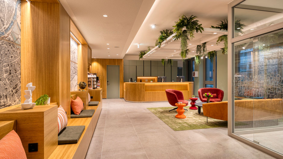 Citadines Danube Vienna Lobby