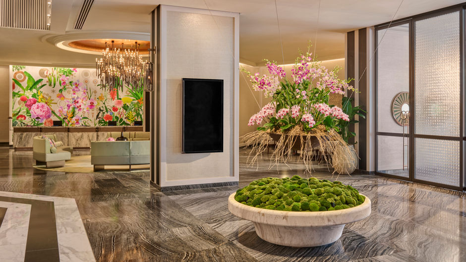 Mandarin Oriental, Singapore Lobby