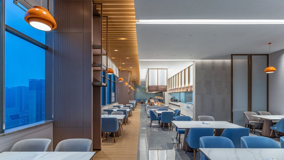 Holiday Inn Express Bazhong Center Restaurant