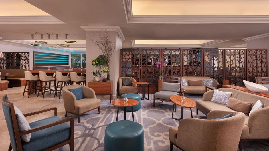 Marriott Lisbon Hotel Lobby