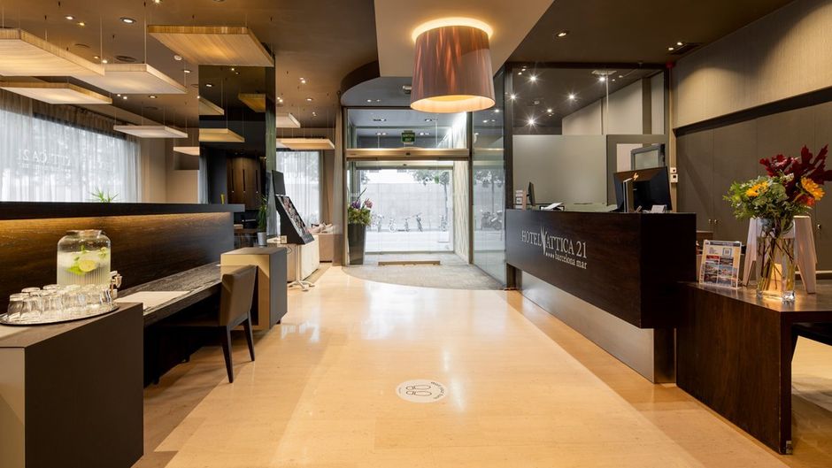 Attica 21 Barcelona Mar Lobby