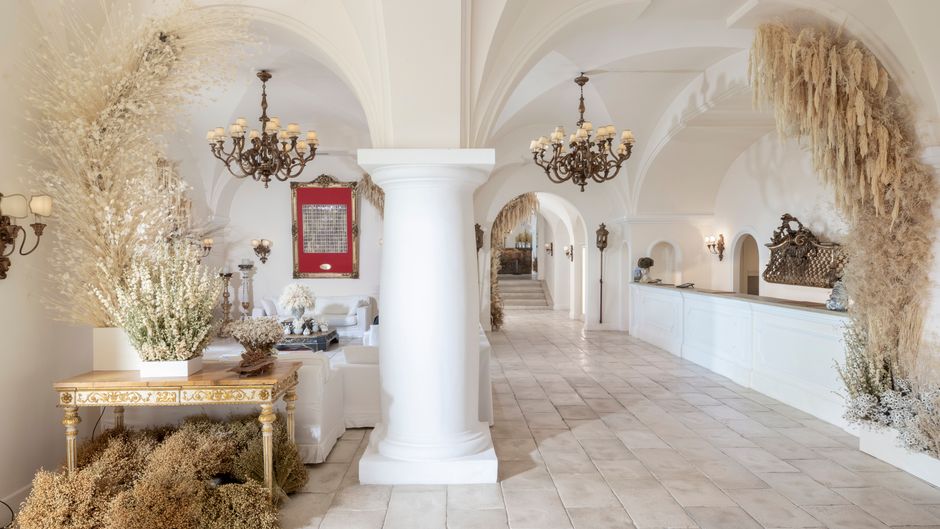 Jumeirah Capri Palace Lobby