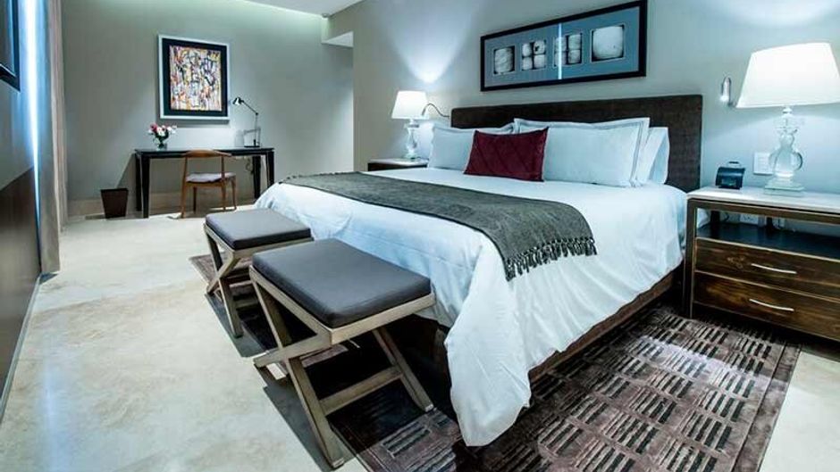 Square Small Luxury Hotel Room