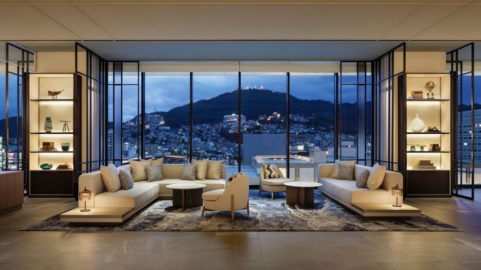 Nagasaki Marriott Hotel Lobby