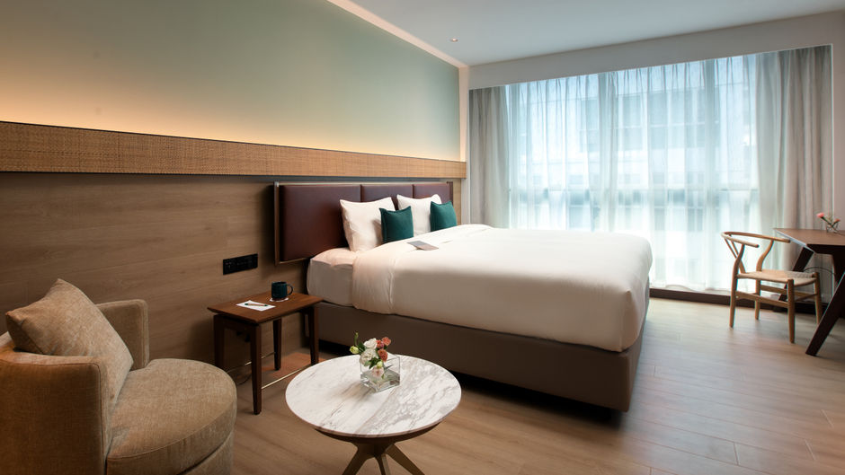 The Luma Hotel Room
