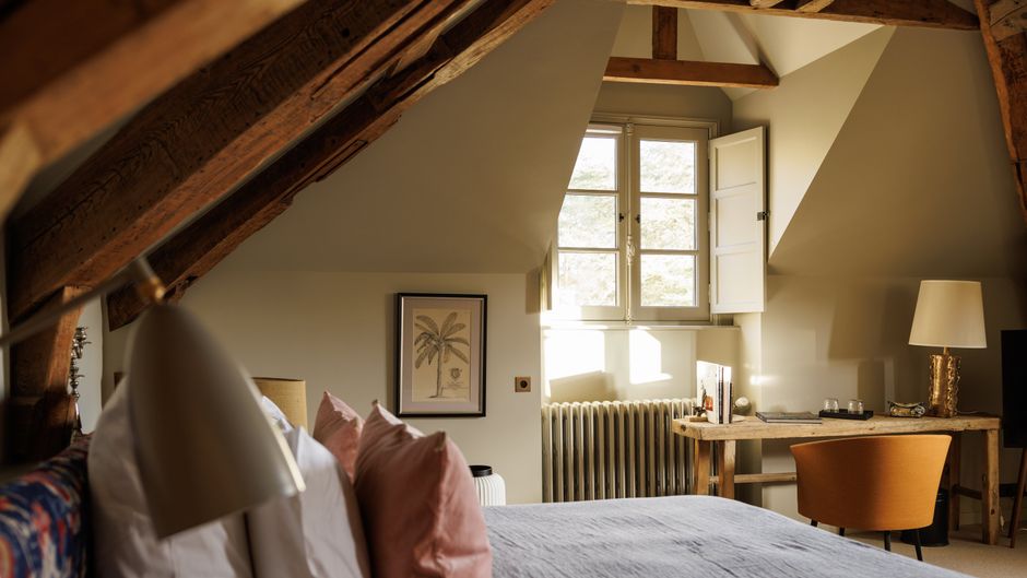 Chateau de Locguenole Hotel Room