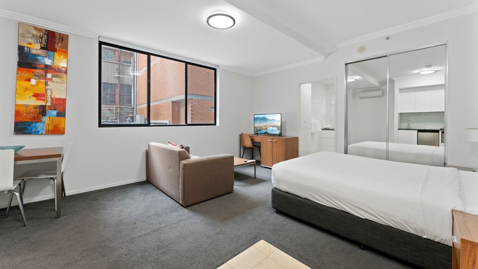 APX Apartments Darling Harbour Room
