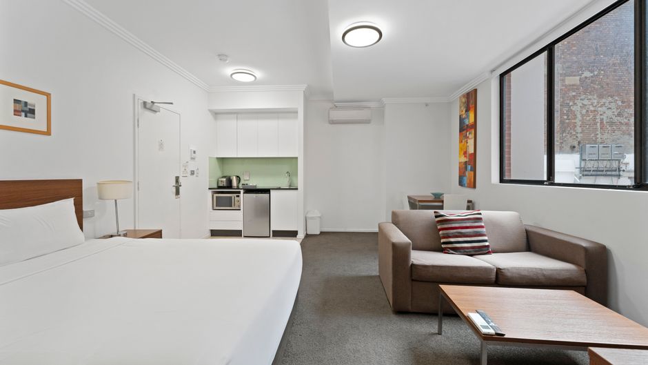 APX Apartments Darling Harbour Room