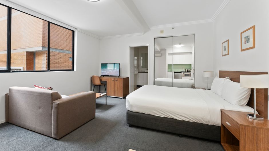 APX Apartments Darling Harbour Room