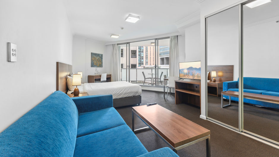 APX Apartments World Square Sydney Room