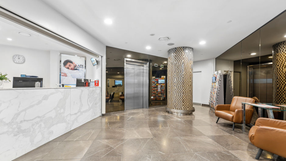 APX Apartments World Square Sydney Lobby