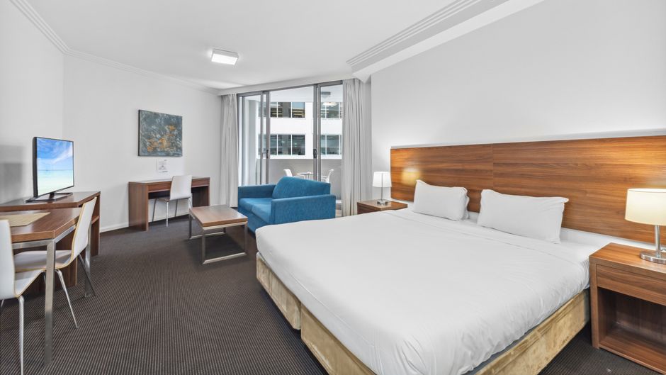 APX Apartments World Square Sydney Room