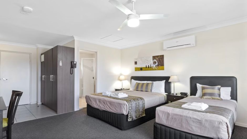 Blackwater Central Motel Room