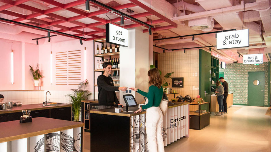 Conscious Hotel Vondelpark Lobby