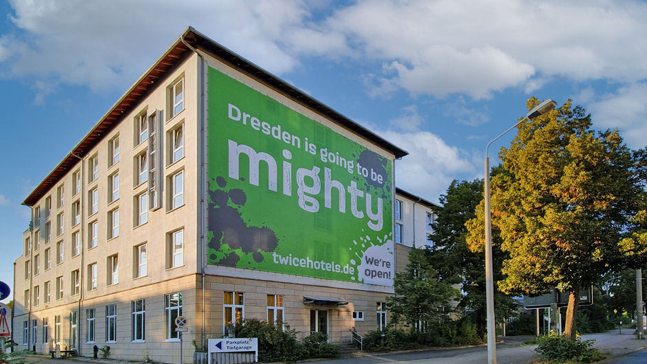 mightyTwice Hotel Dresden Exterior