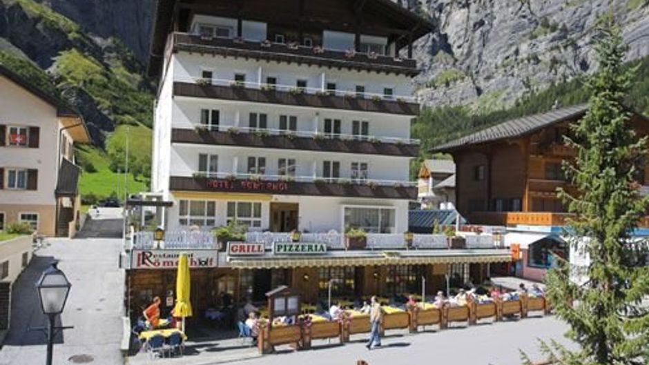 Hotel Roemerhof, Leukerbad Exterior