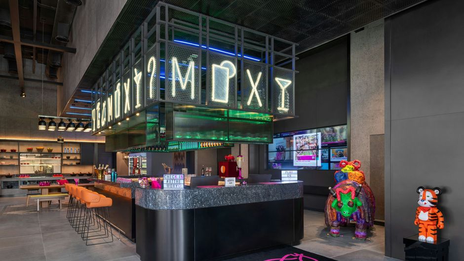 Moxy Kathmandu Lobby