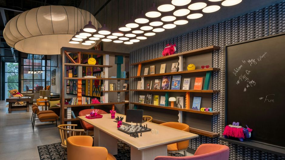 Moxy Kathmandu Lobby