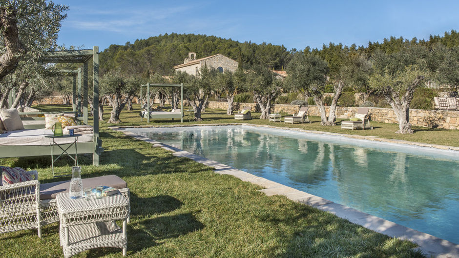 Chateau de Berne Pool