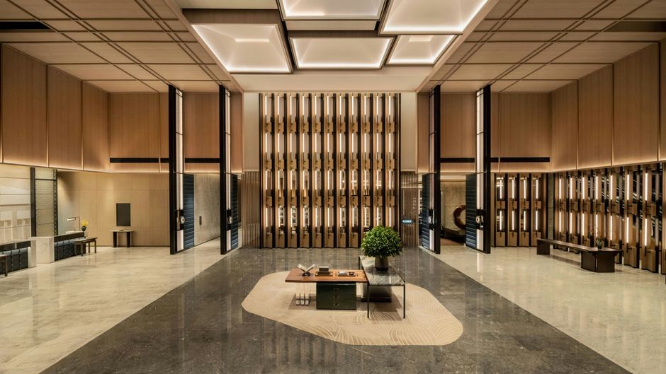Wuhan Marriott Hotel Wuchang Lobby