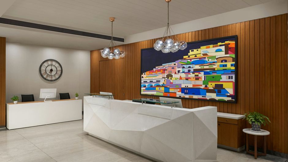 The Fern Residency, Turbhe Lobby