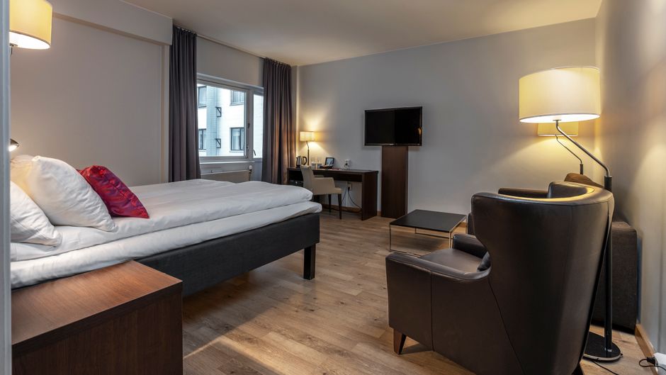 Victoria Hotel Hamar Room