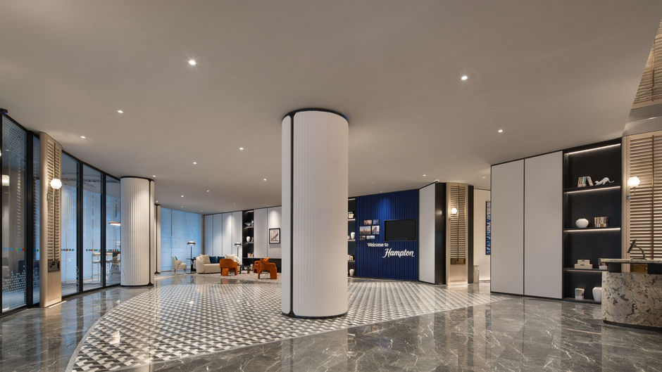 Hampton Inn Songjiang Railway Station Lobby