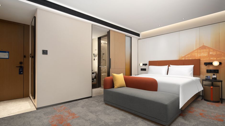 Hampton Inn Songjiang Railway Station Room