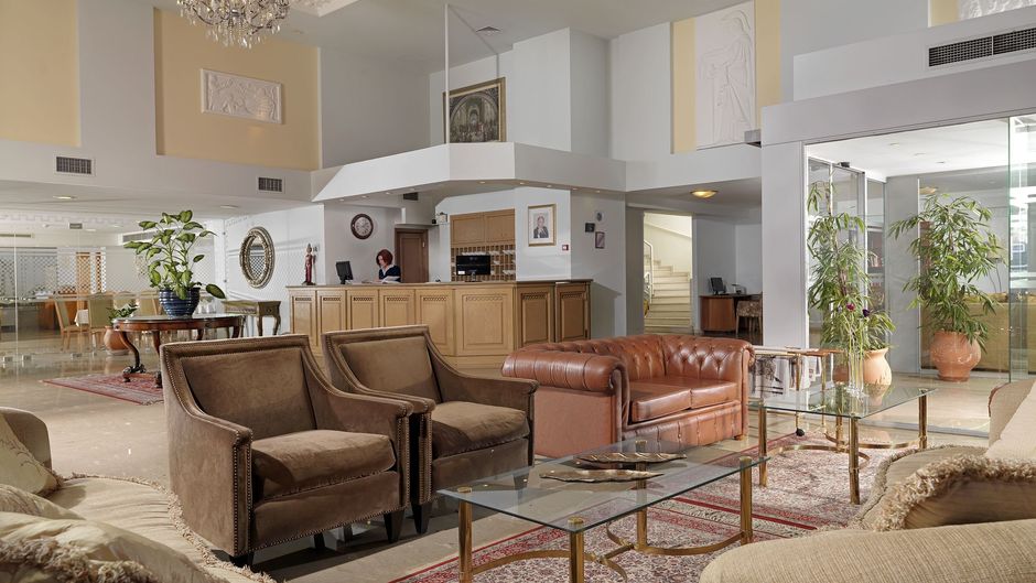 Parthenon Hotel Lobby