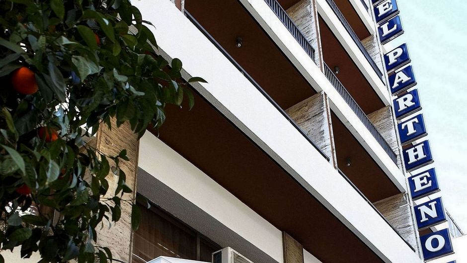 Parthenon Hotel Exterior