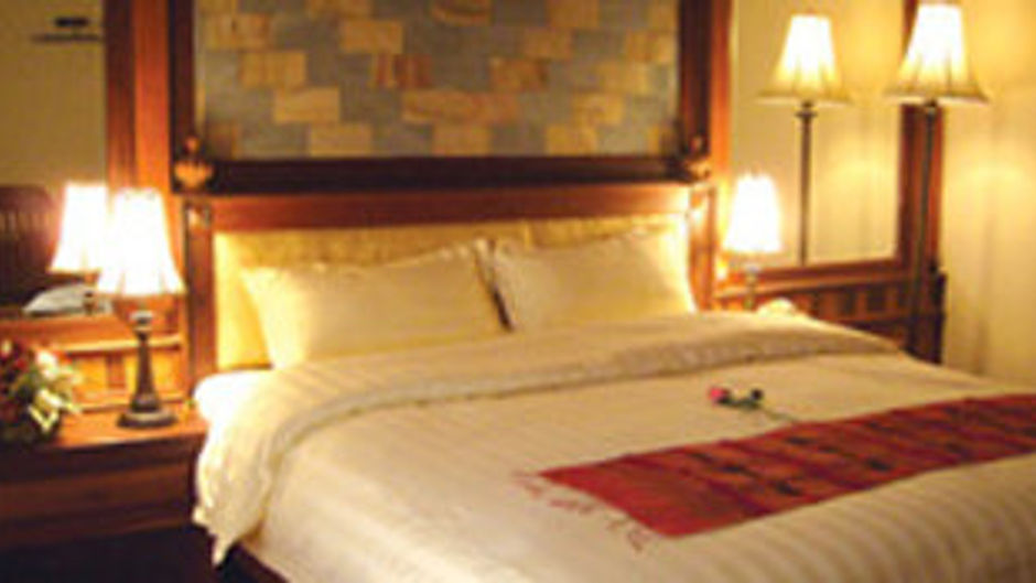 Blue River Hotel Room