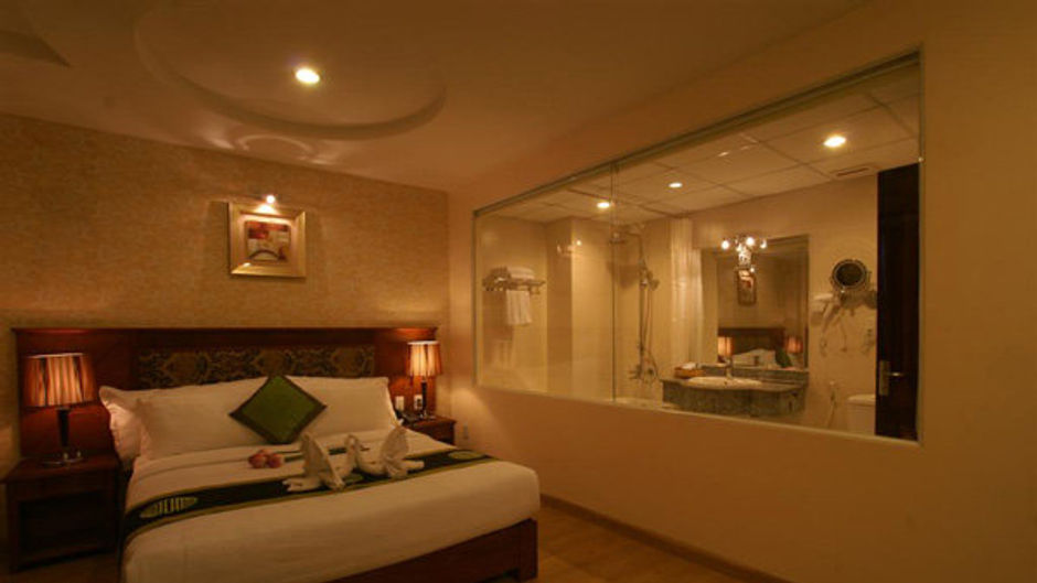 Blue Diamond Hotel Room