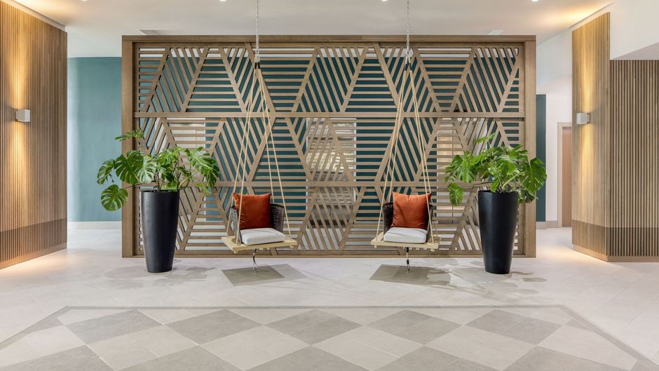 Courtyard Curacao Lobby
