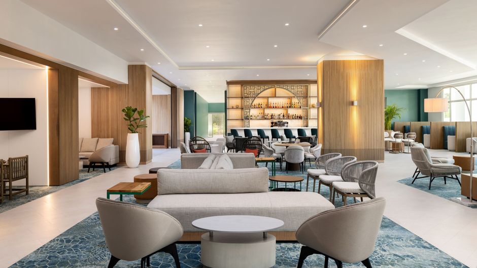 Courtyard Curacao Lobby