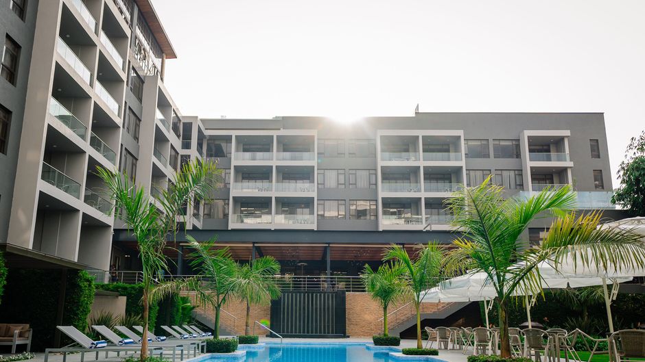 Trademark Suites at Enaki Town Exterior