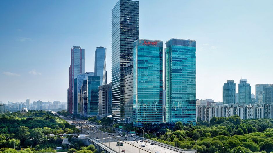 Yeouido Park Centre-Marriott Exec Apts Exterior
