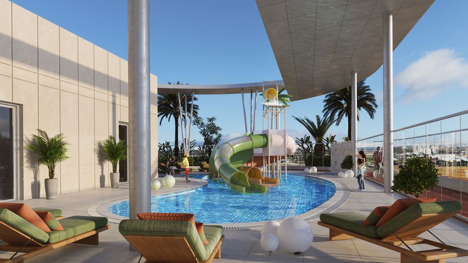 Marriott Exec Apts City Walk Pool
