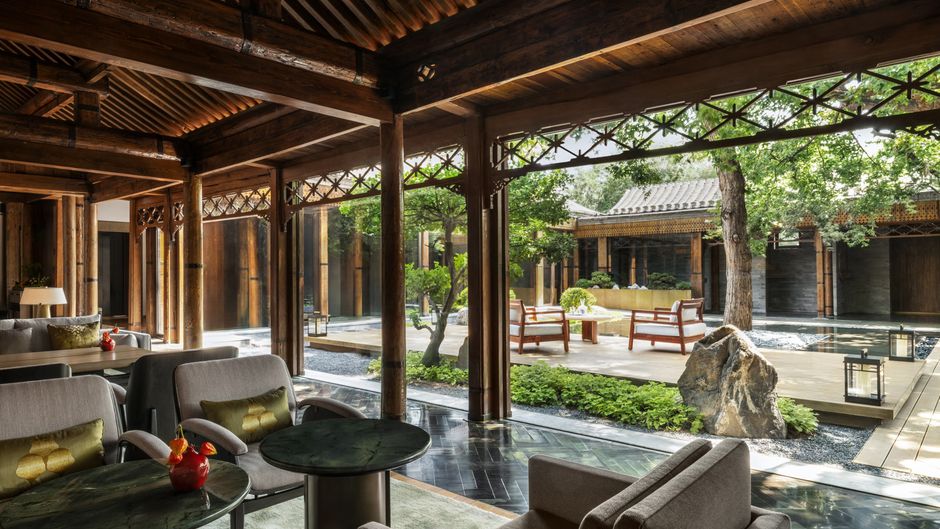 Mandarin Oriental Qianmen, Beijing Lobby