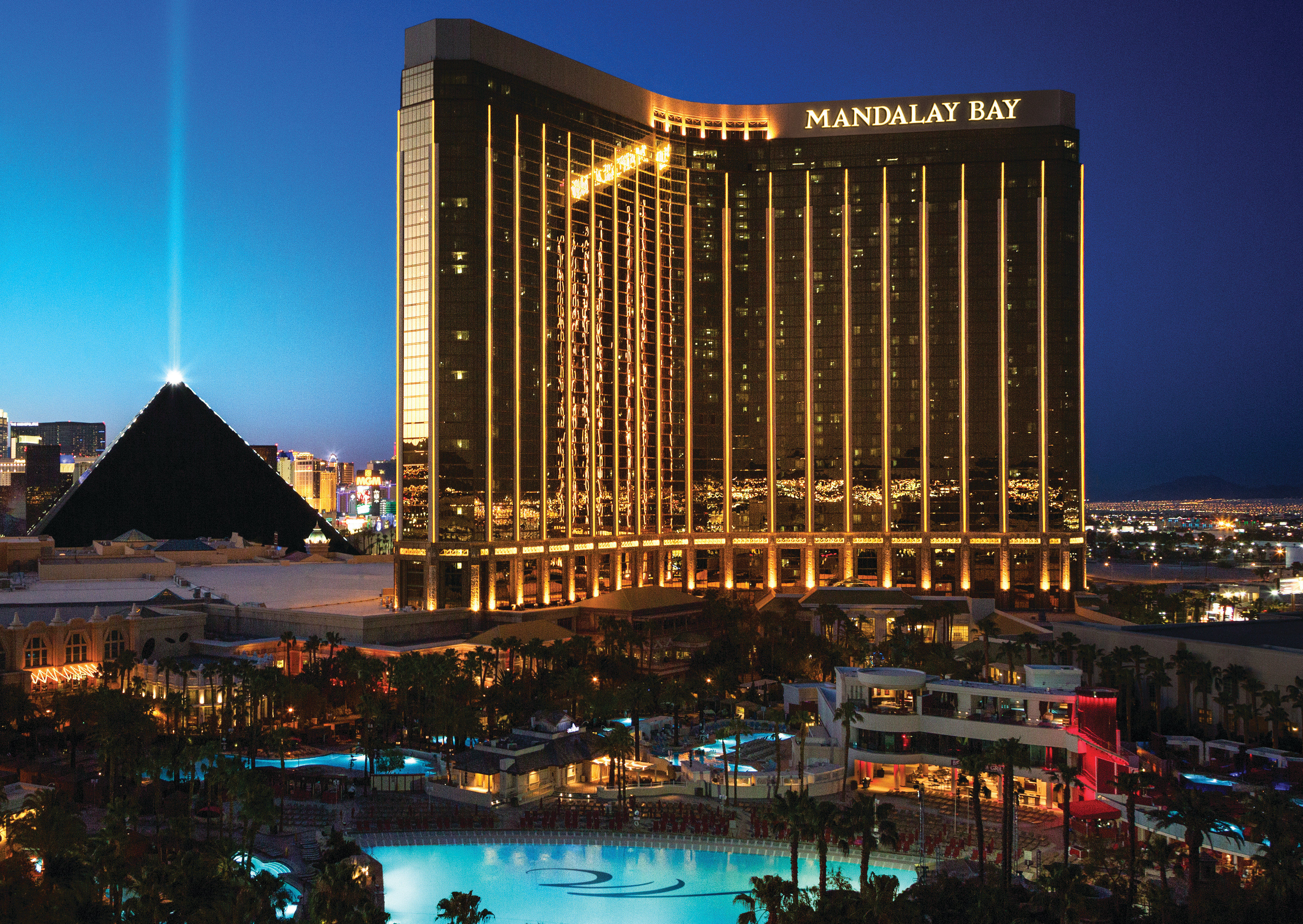 売れ筋がひ贈り物！ Mandalay Bay Resort & Casino- Deluxe Las Vegas, NV Hotels ペーパーウェイト