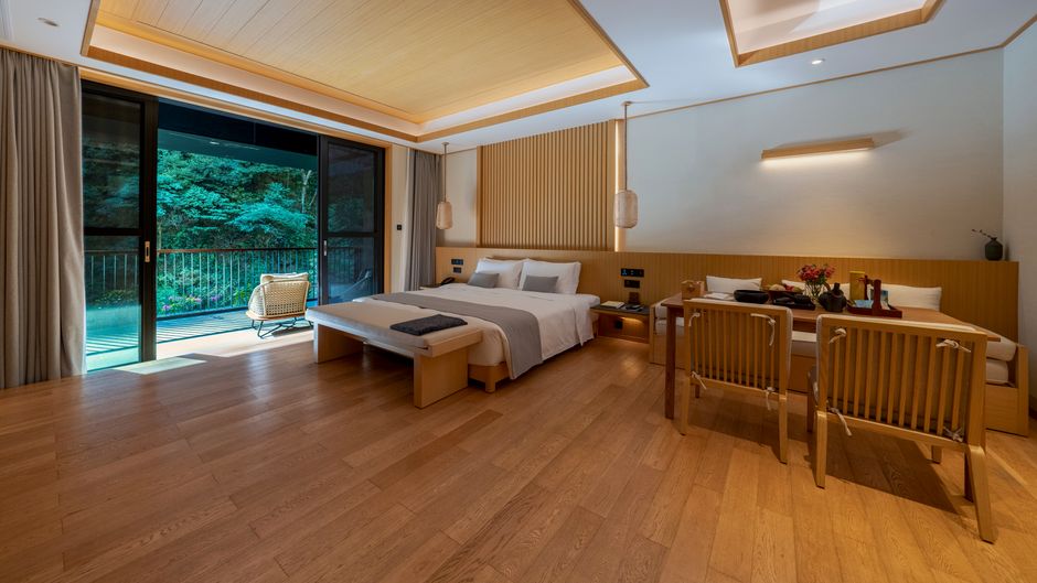 Pushine Jinfoshan Resort Hotel Room