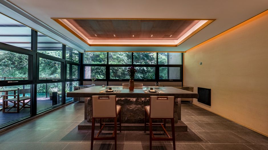 Pushine Jinfoshan Resort Hotel Restaurant
