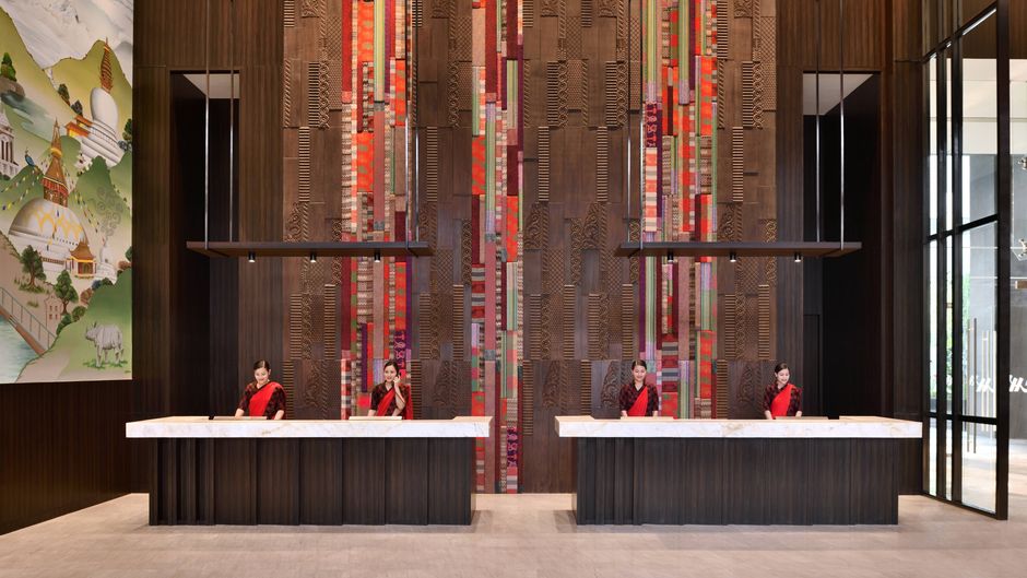 Kathmandu Marriott Hotel Lobby
