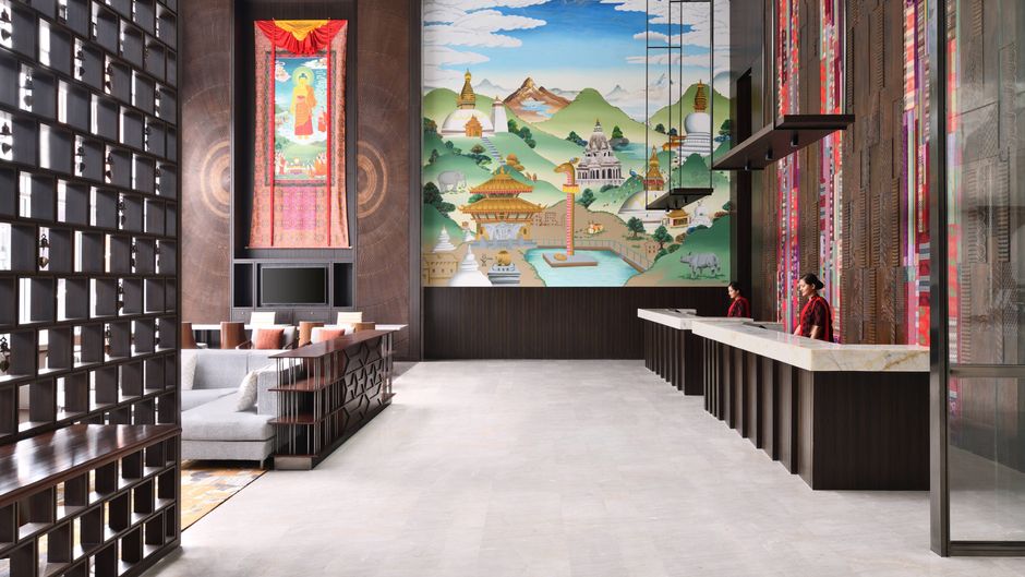 Kathmandu Marriott Hotel Lobby